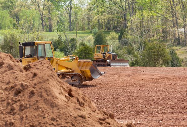 Bulldozer Land Clearing in Manchester
